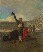 Mariano Fortuny y Marsal The Bull-Fighters Salute Spain oil painting artist